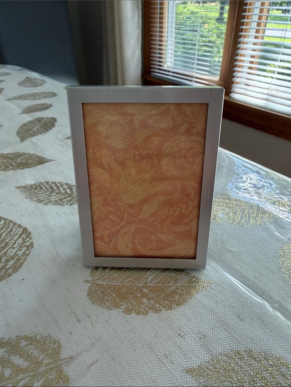 Silver Metal Picture Frame - Sleek Home Accents set of two 2“ x 3“ frames